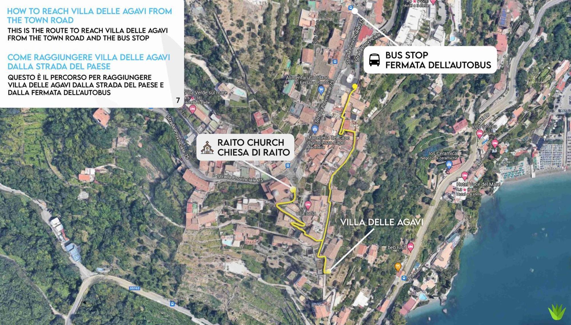 Villa Delle Agavi Виетри Экстерьер фото